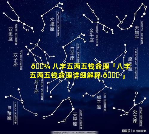 🌾 八字五两五钱命理「八字五两五钱命理详细解释 🐟 」